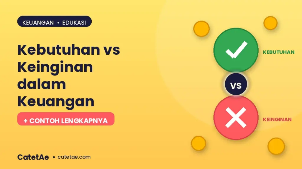 perbedaan keuangan dan kebutuhan dalam keuangan