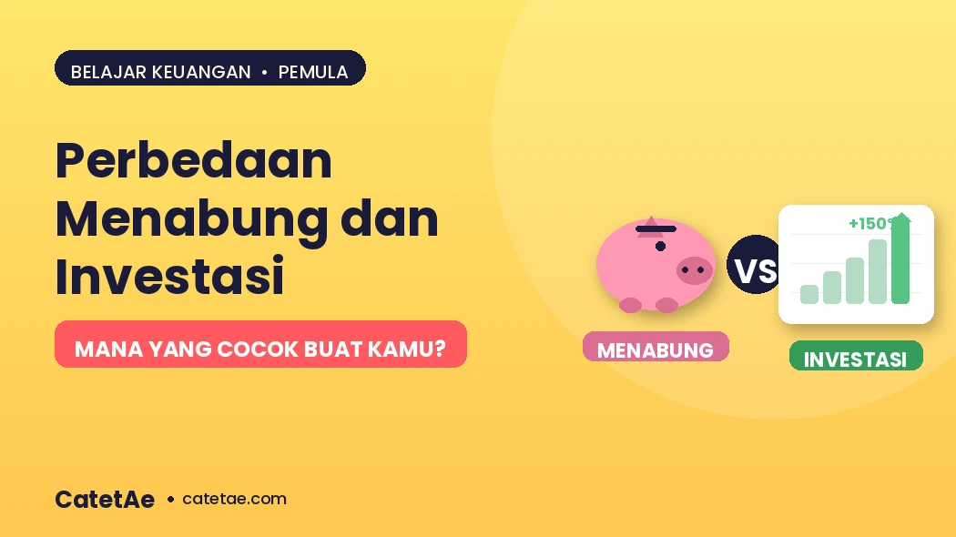 perbedaan menabung dan investasi